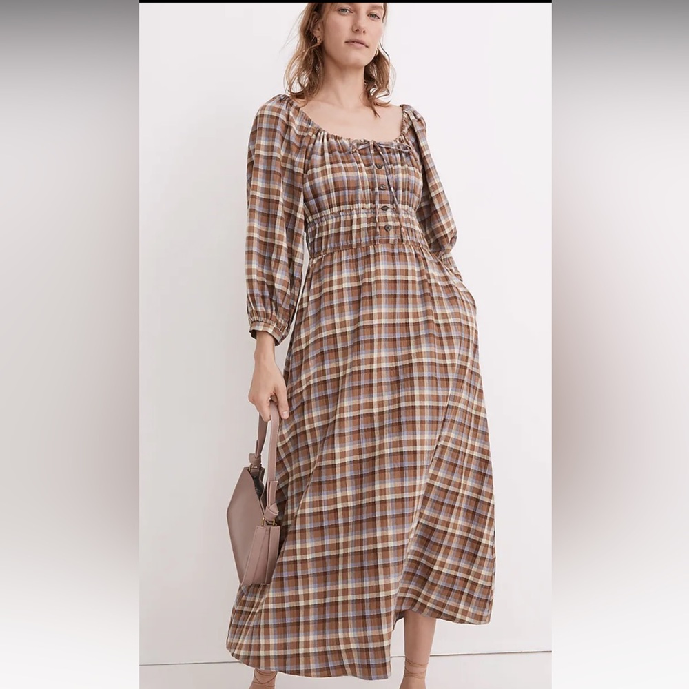 Gauze Sofia Midi Dress